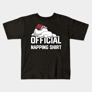 officiall napping shirt Kids T-Shirt